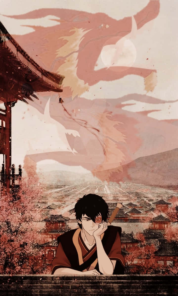 Powerful Prince Zuko from Avatar: The Last Airbender