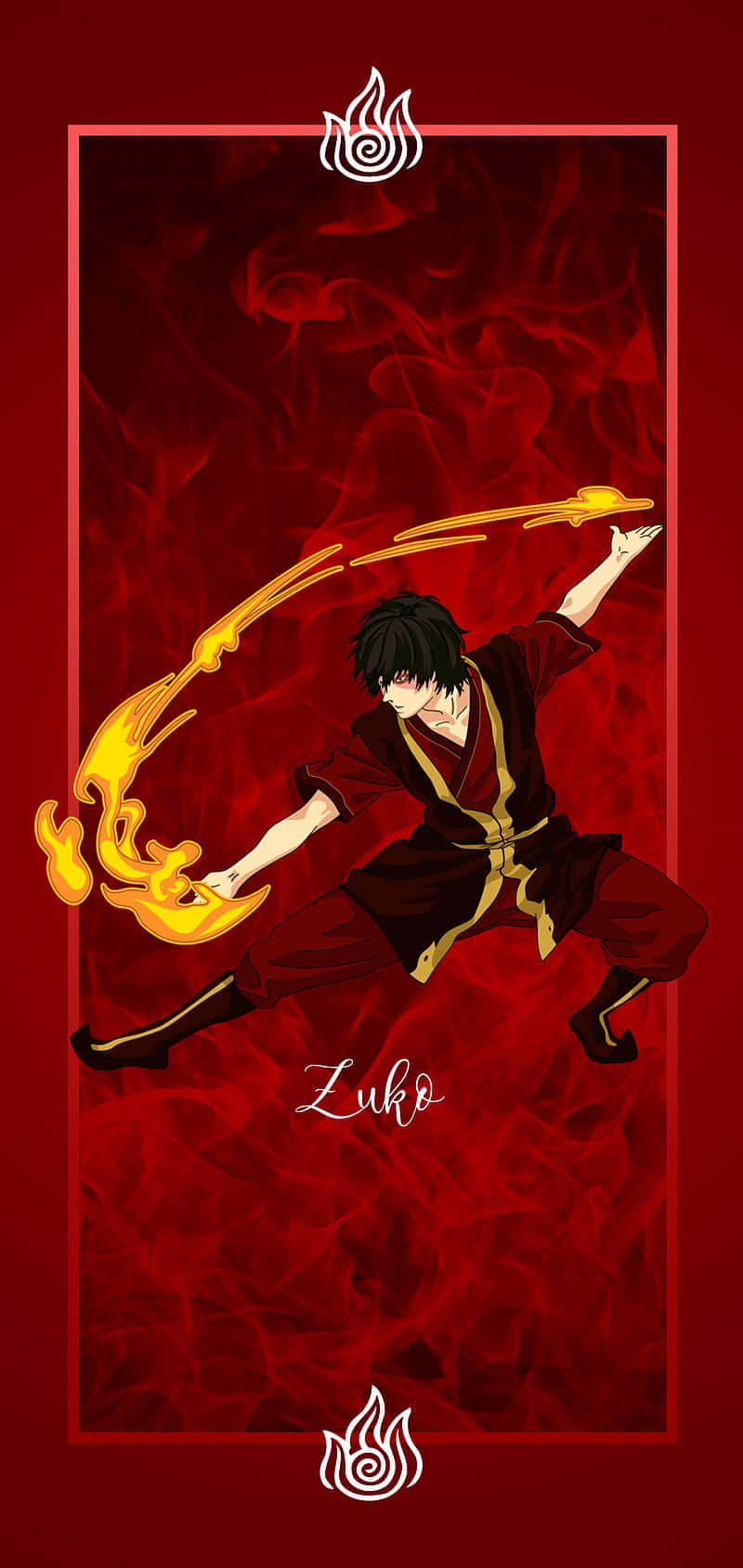 Zuko is a character from the popular Nickelodeon show Avatar: The Last Airbender