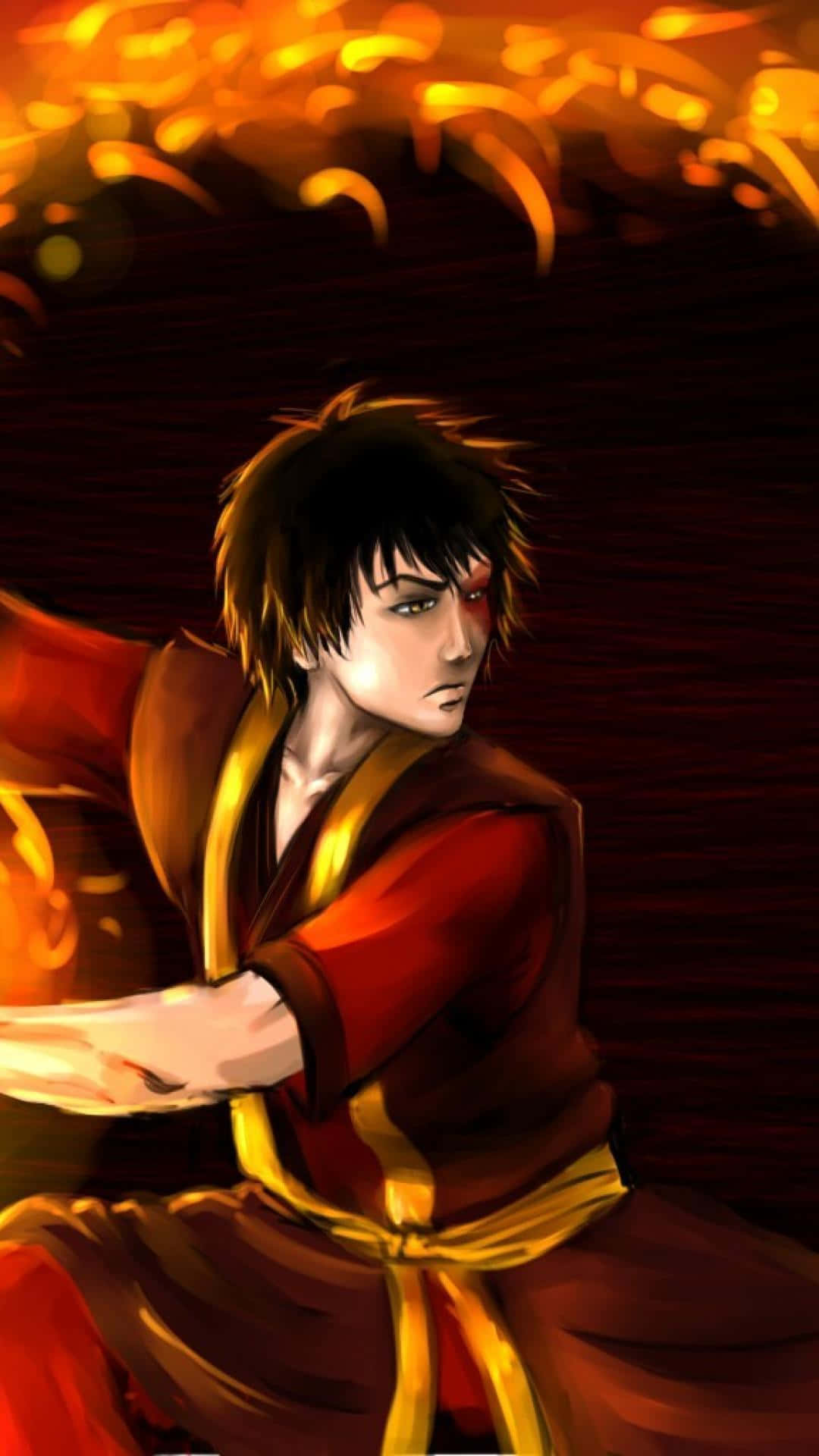 Zuko,eldbehärskningsmästaren Från Avatar - Legenden Om Aang