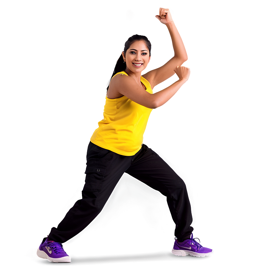 Zumba Exercise Fun Png Hmb PNG