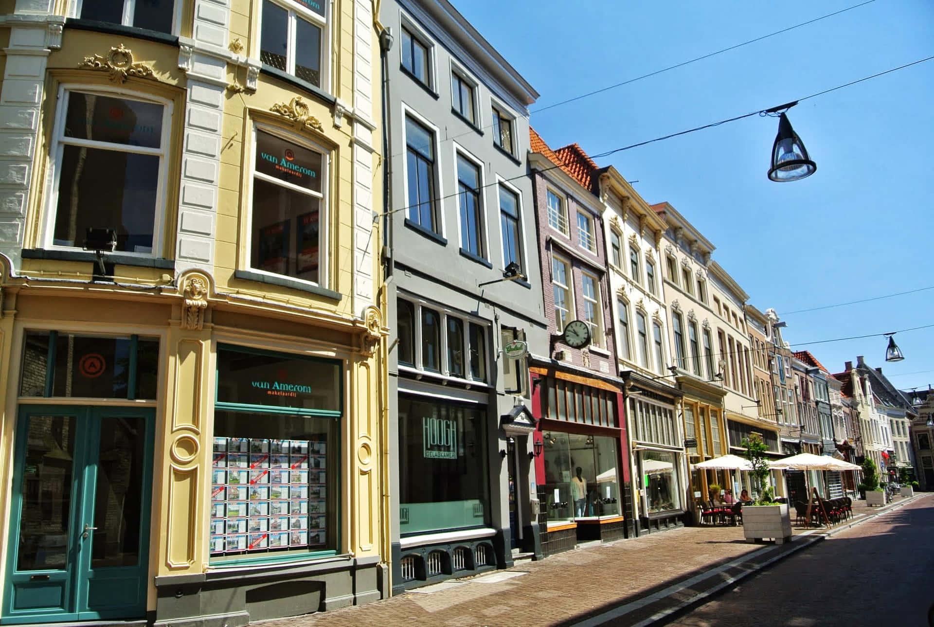 Zwolle Historic Street View Wallpaper