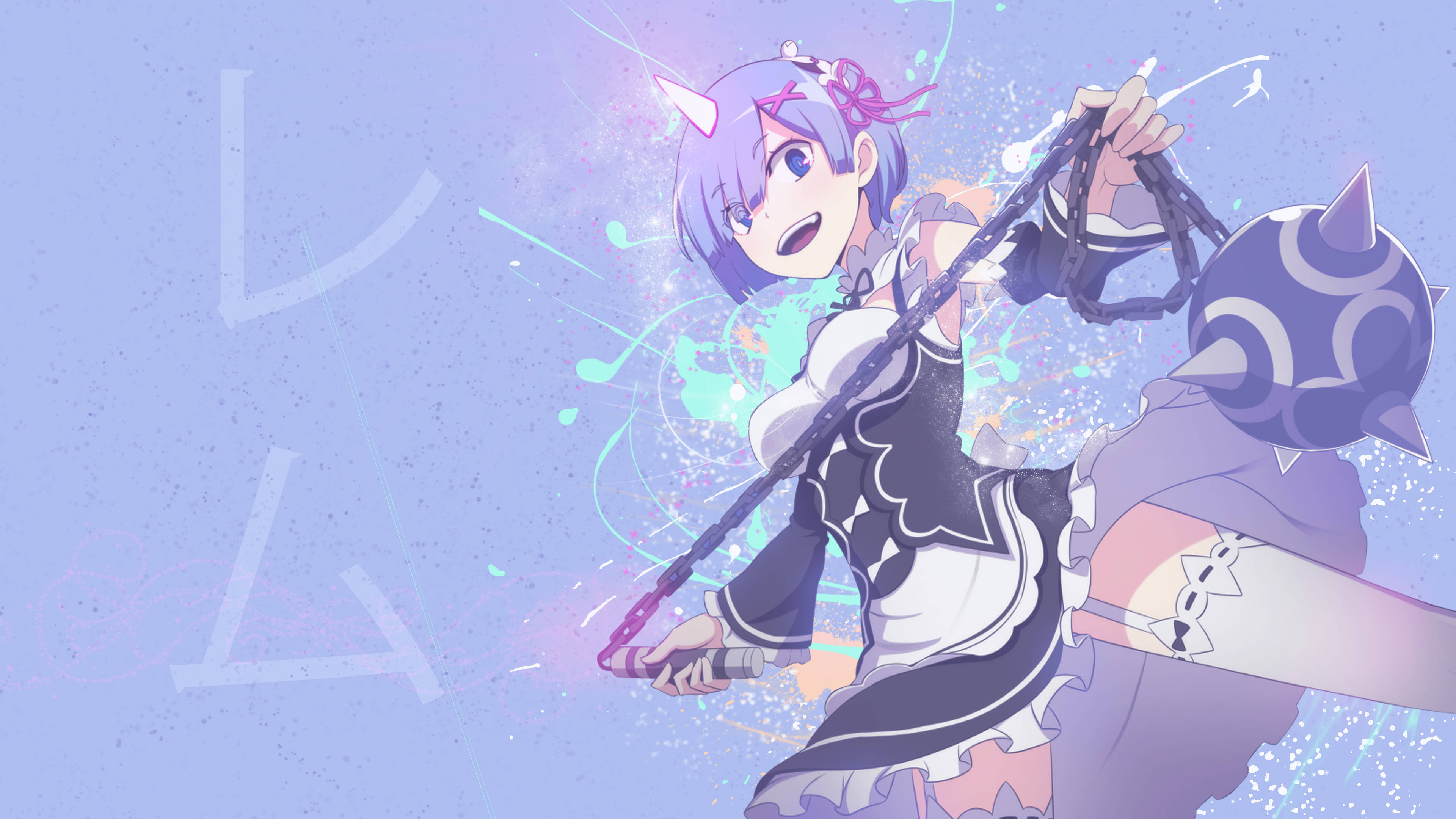 Hình nền  hình minh họa Anime màu xanh da trời Re Zero Kara Hajimeru  Isekai Seikatsu Rem Re Zero Ảnh chụp màn hình Hình nền máy tính  2048x1152  ludendorf 