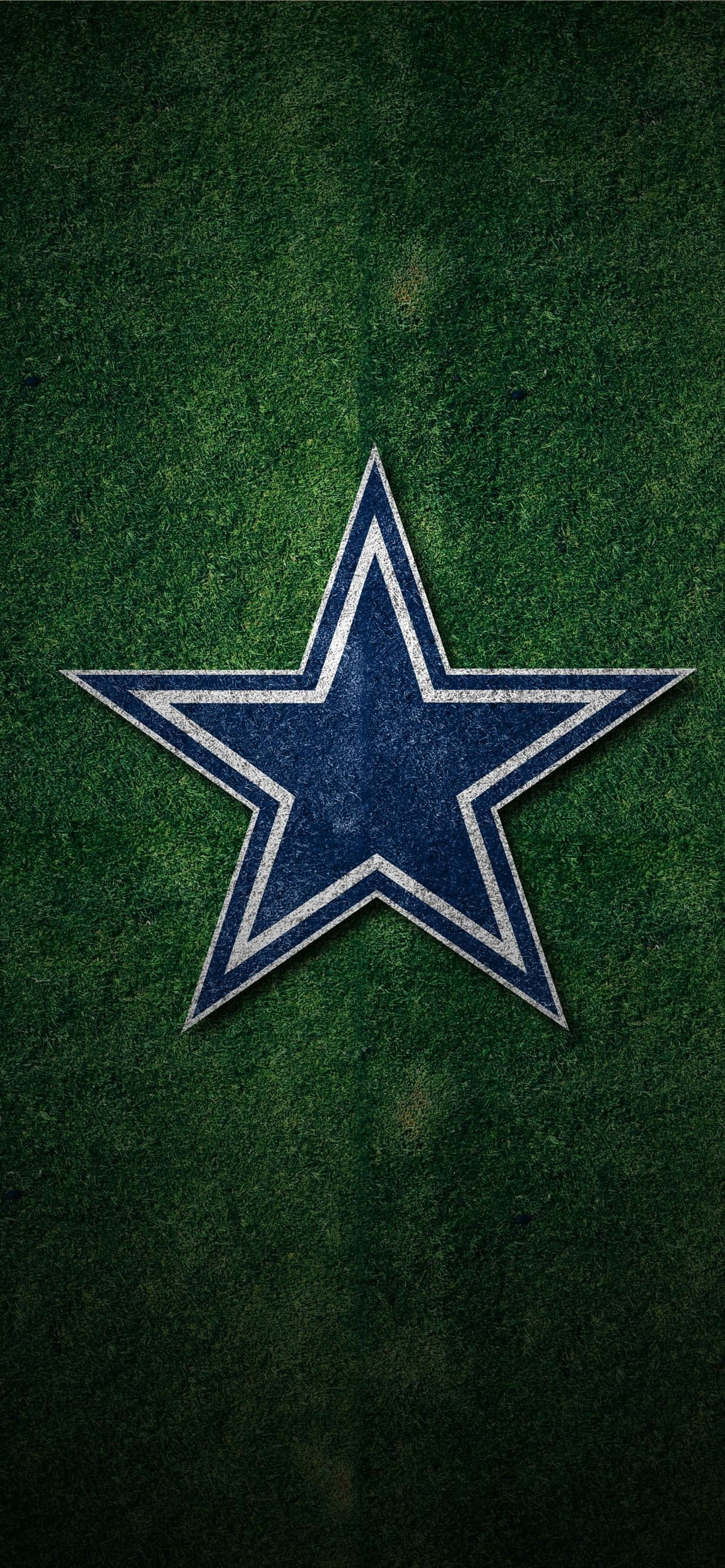 Download Dallas Cowboys Blue Star With Lightning Wallpaper