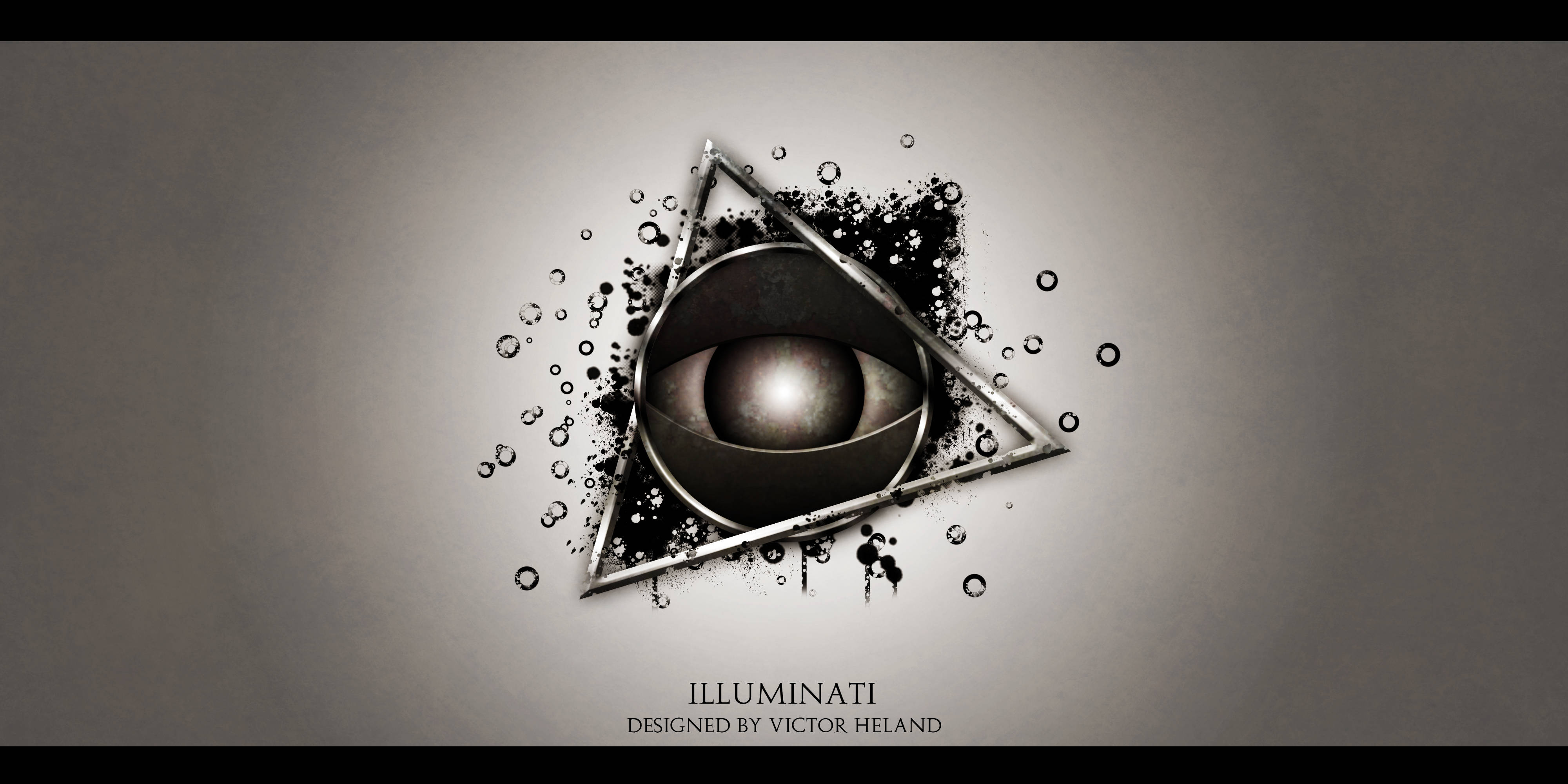 Download Illuminati Triangle And Eye Tattoo Wallpaper 