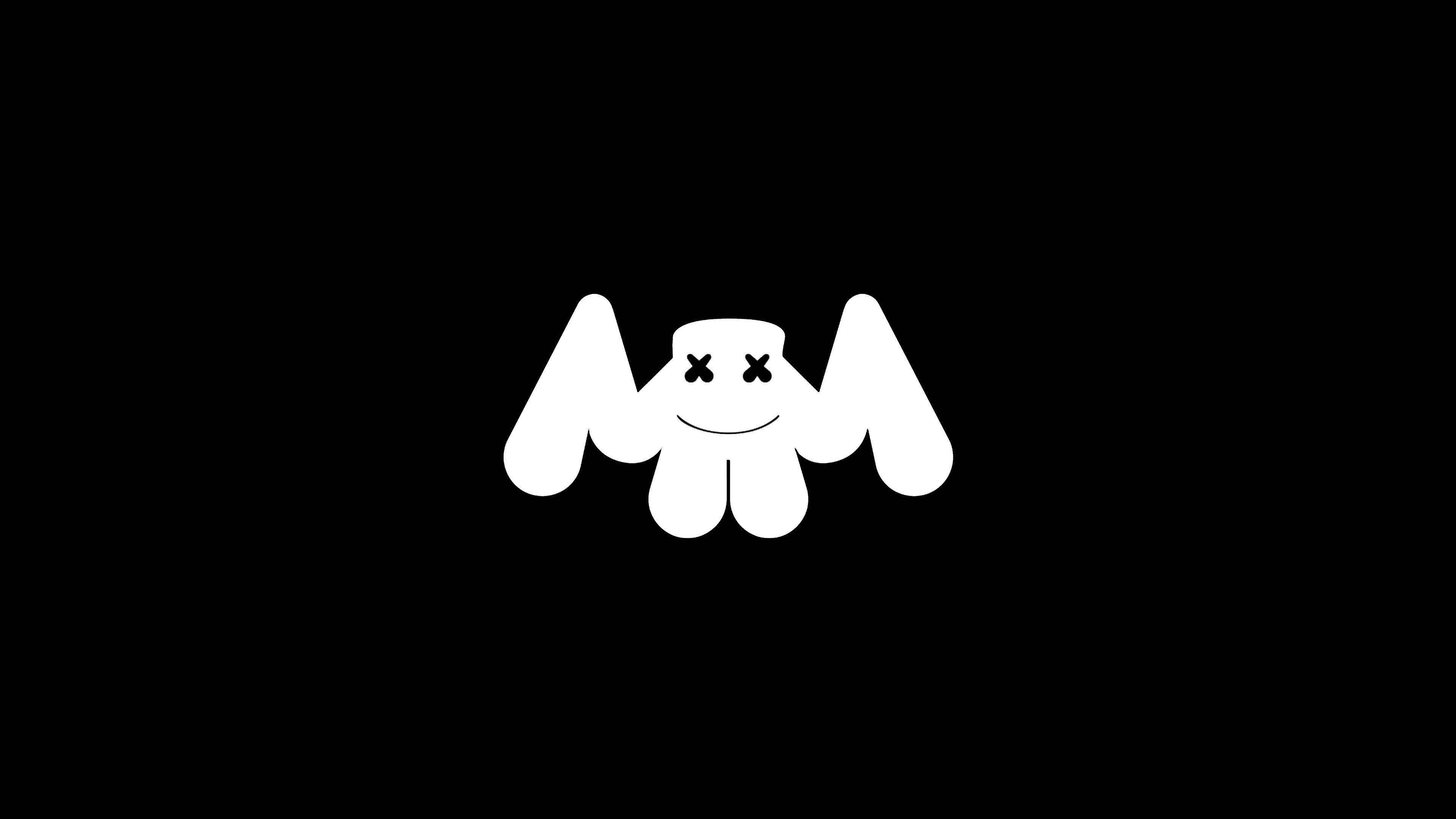 Marshmello Dark marshmello music dark black minimalism minimalist HD  wallpaper  Peakpx