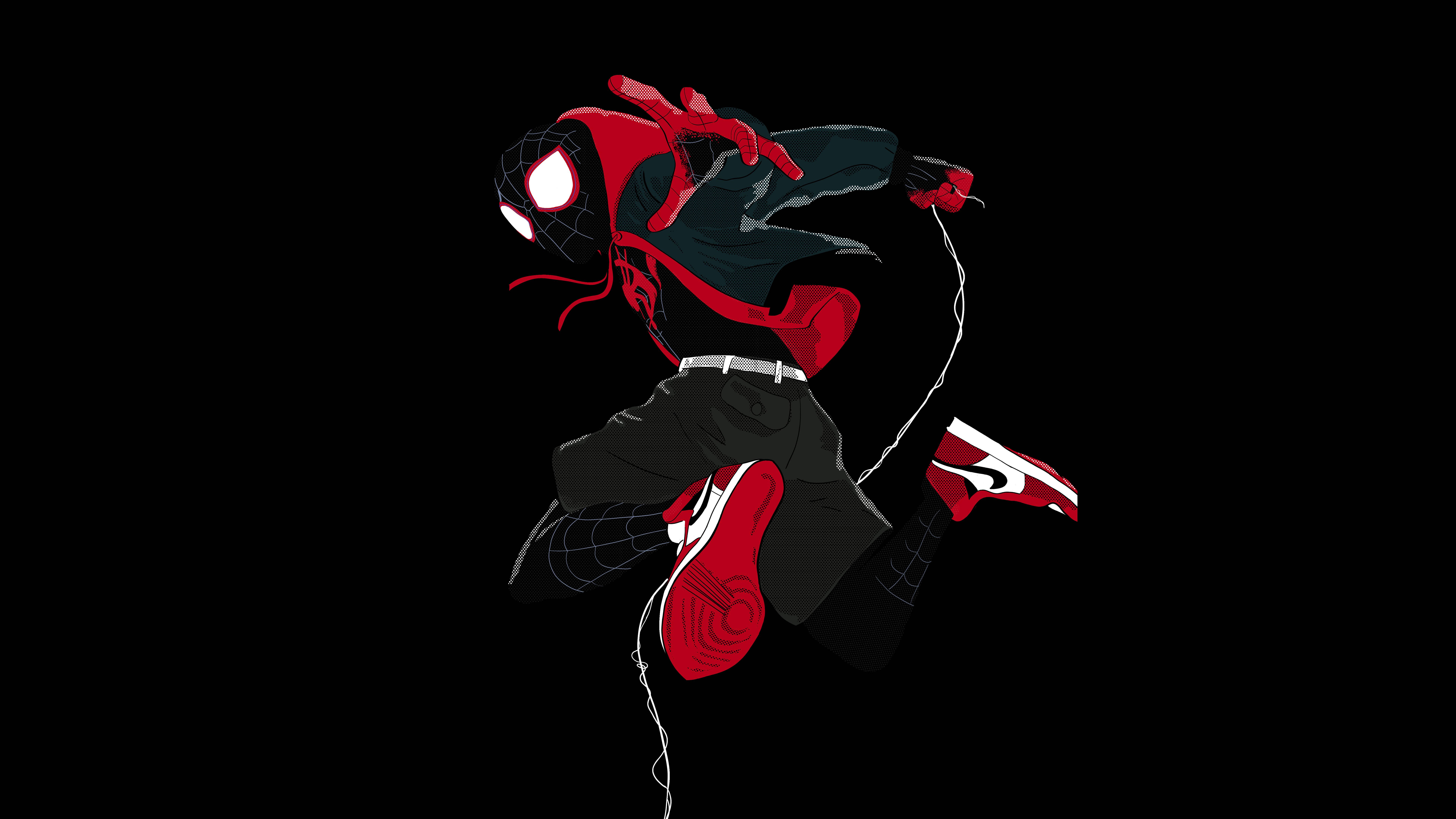 1366x768 Spiderman Miles Morales Animated 4k Laptop HD ,HD 4k Wallpapers ,Images,Backgrounds,Photos and Pictures