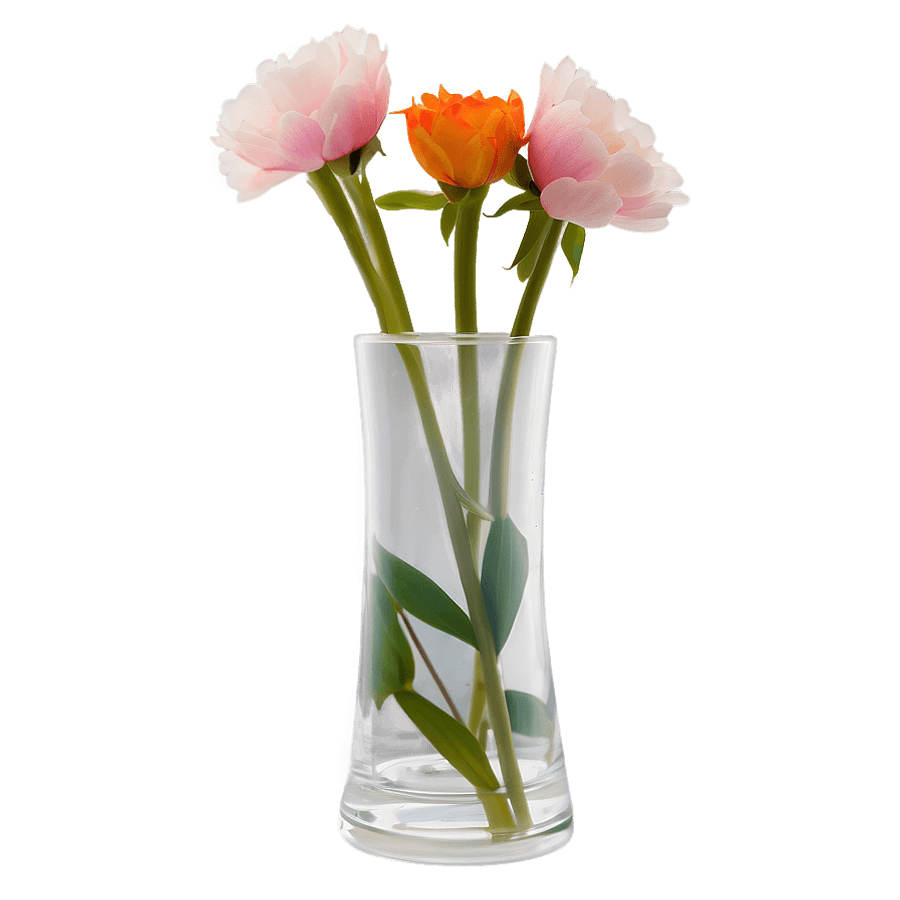 Blooming Flowers Vase PNG 98