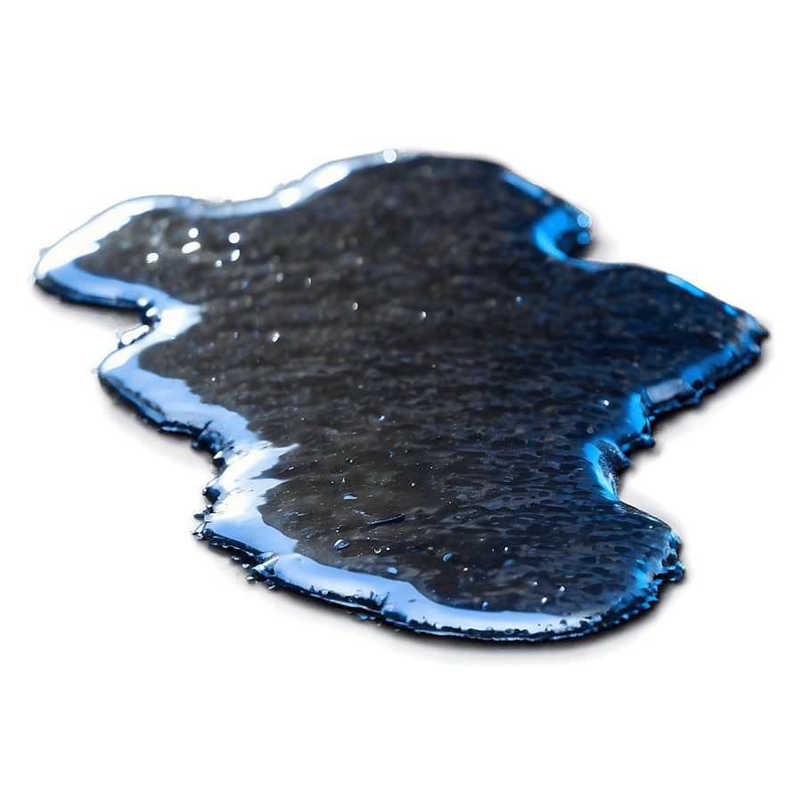 Puddle with Ice PNG 05242024