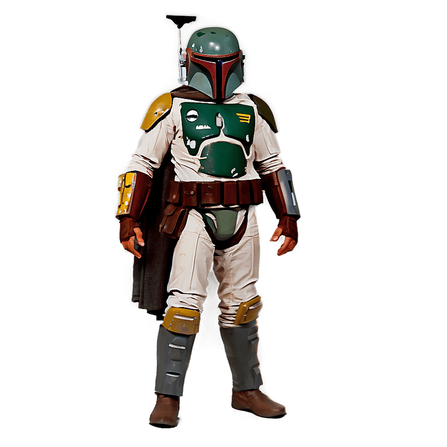 Boba Fett Side Profile PNG 06112024
