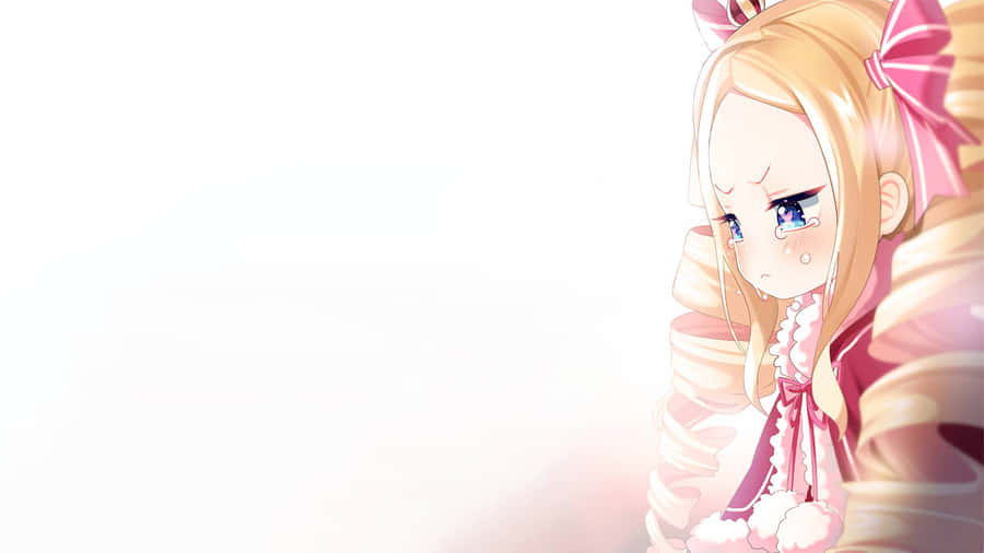 Verärgerter Anime-Charakter