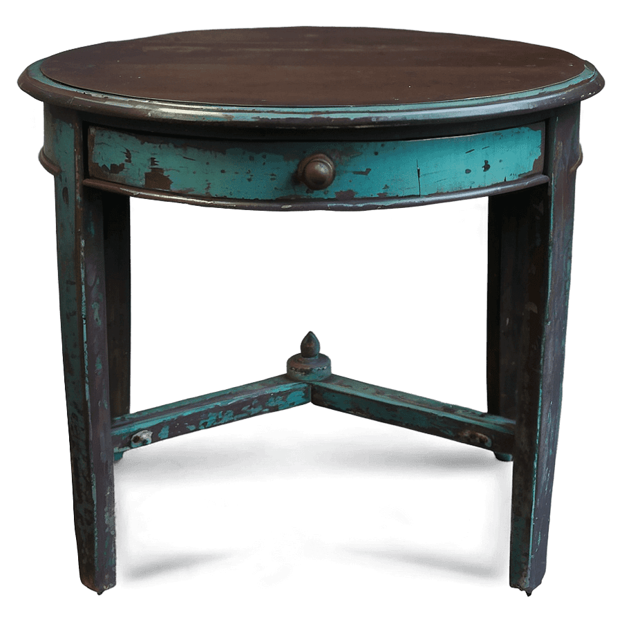Vintage Small Table PNG 37