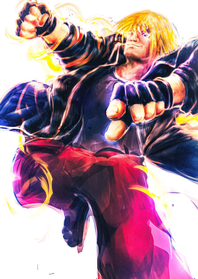 Street Fighter Ken in Aktion