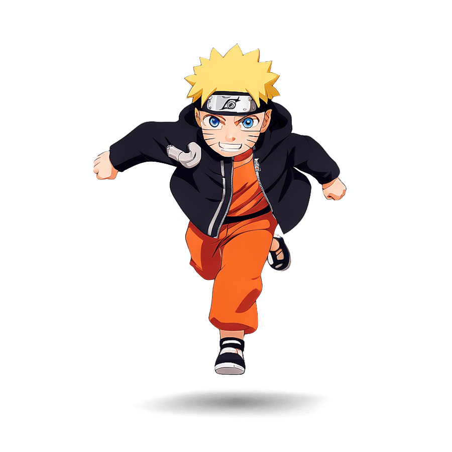 Chibi Naruto Running Cute PNG 92
