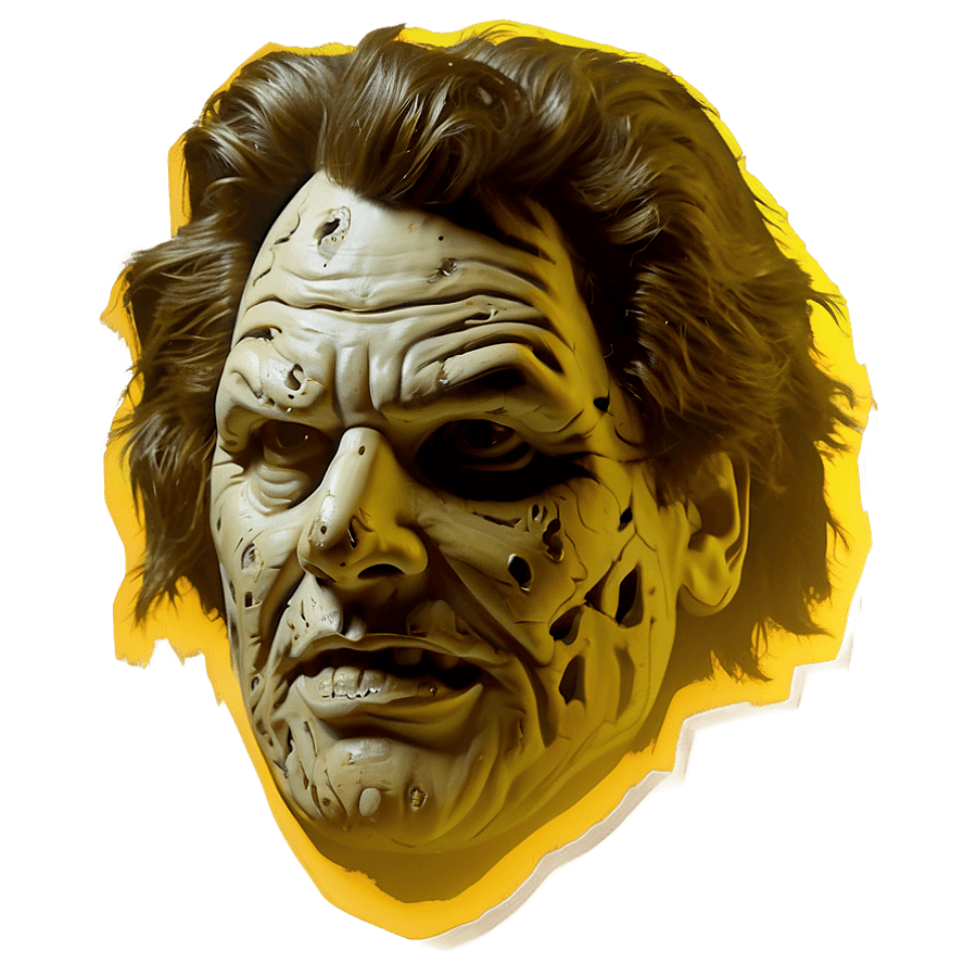 Leatherface Shadow Art PNG wms
