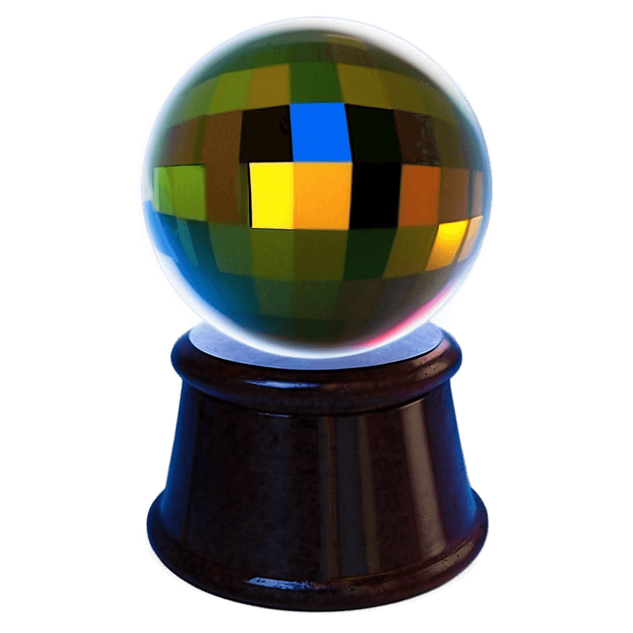 Colorful Crystal Ball PNG uir