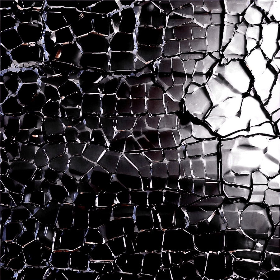Cracked Screen Detailed Texture PNG stu10