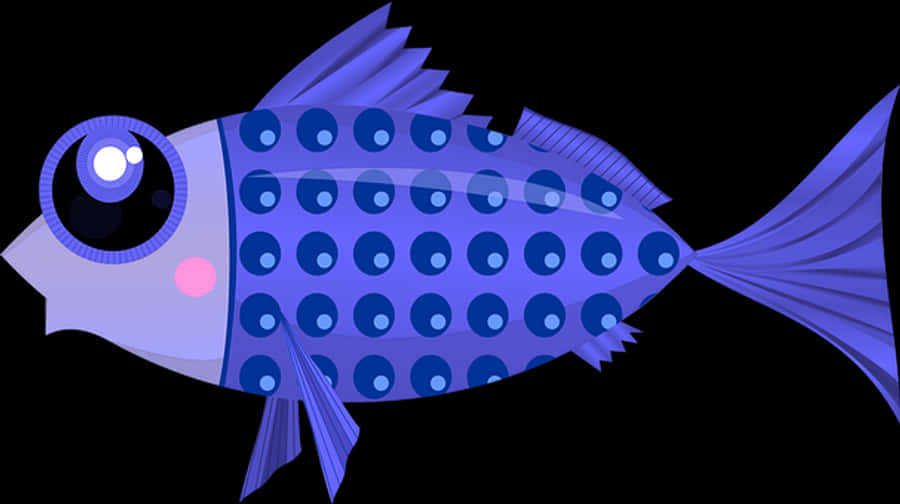 Colorful Cartoon Fish Illustration