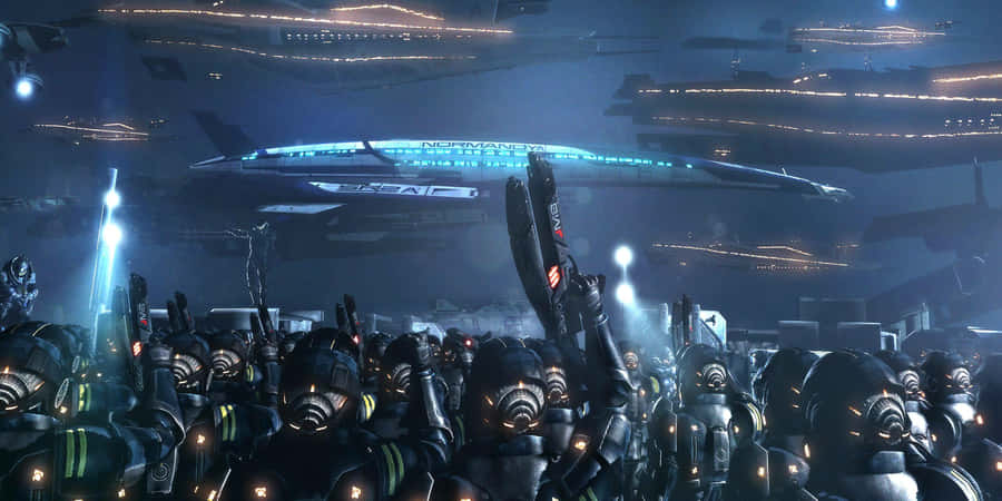 MassEffect Andromeda 2048 x 1024 baggrundsbillede