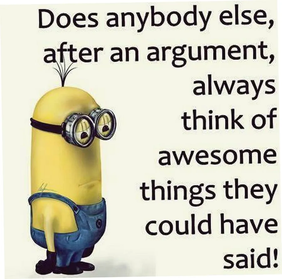 Minion Meme Argument