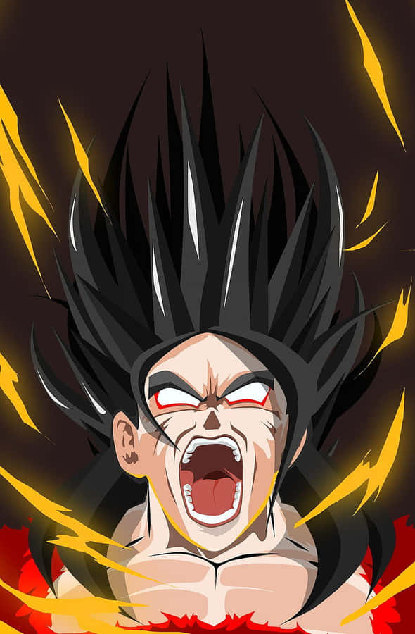 VegetaSuper Saiyan 4 850 x 1296 bakgrundsbild.