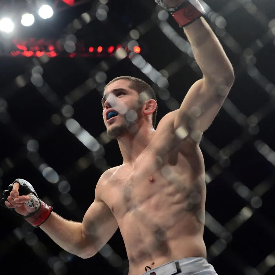 Islam Makhachev Ringside Shot 