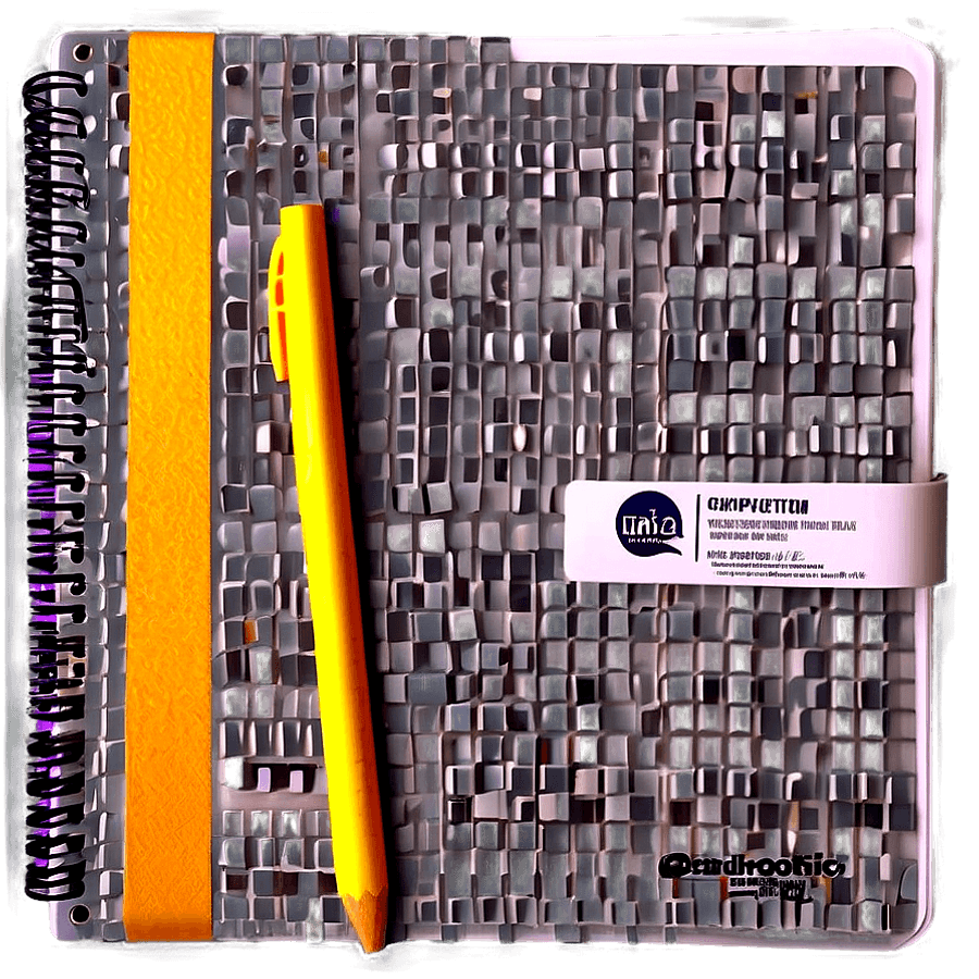 Classic Composition Notebook PNG 56