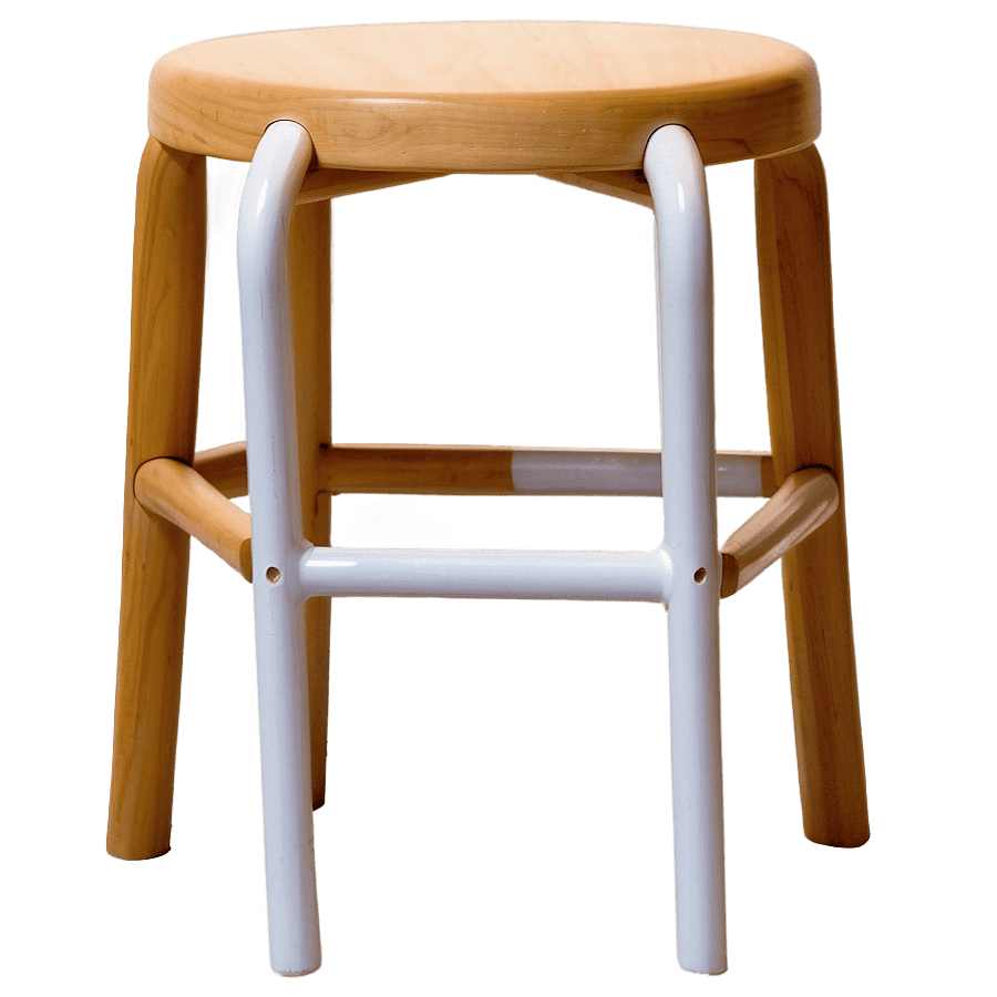 White Stool PNG xvh