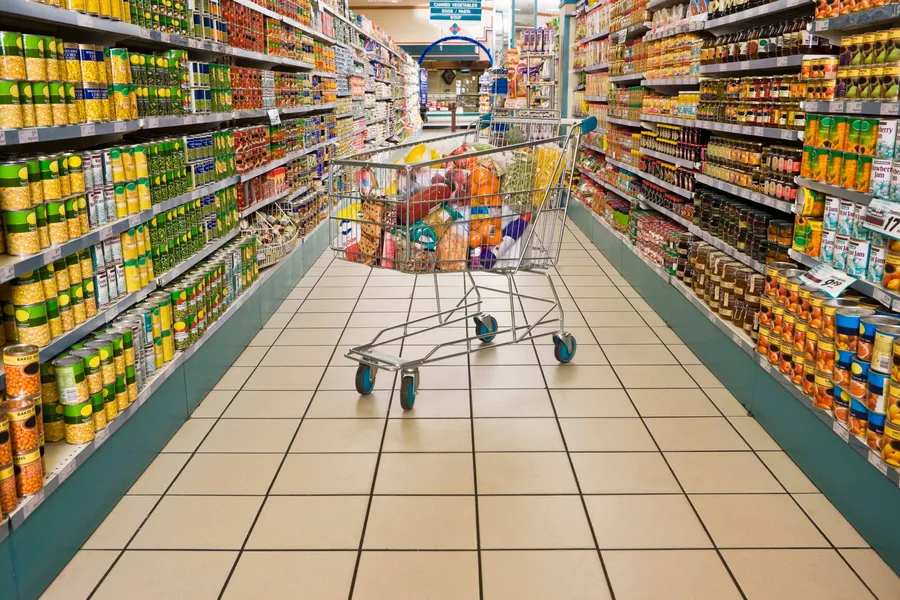 Grocery background