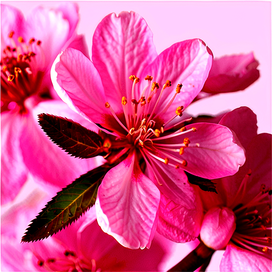 Light Pink Cherry Blossom PNG 06232024