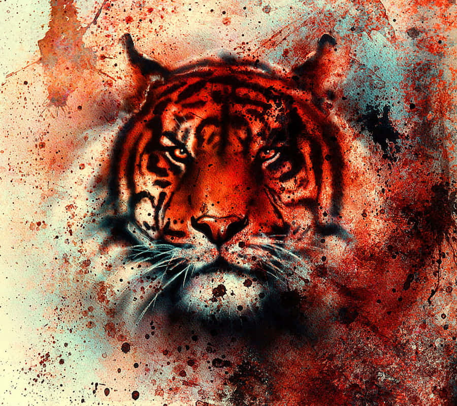 TigerGesichtsbilder