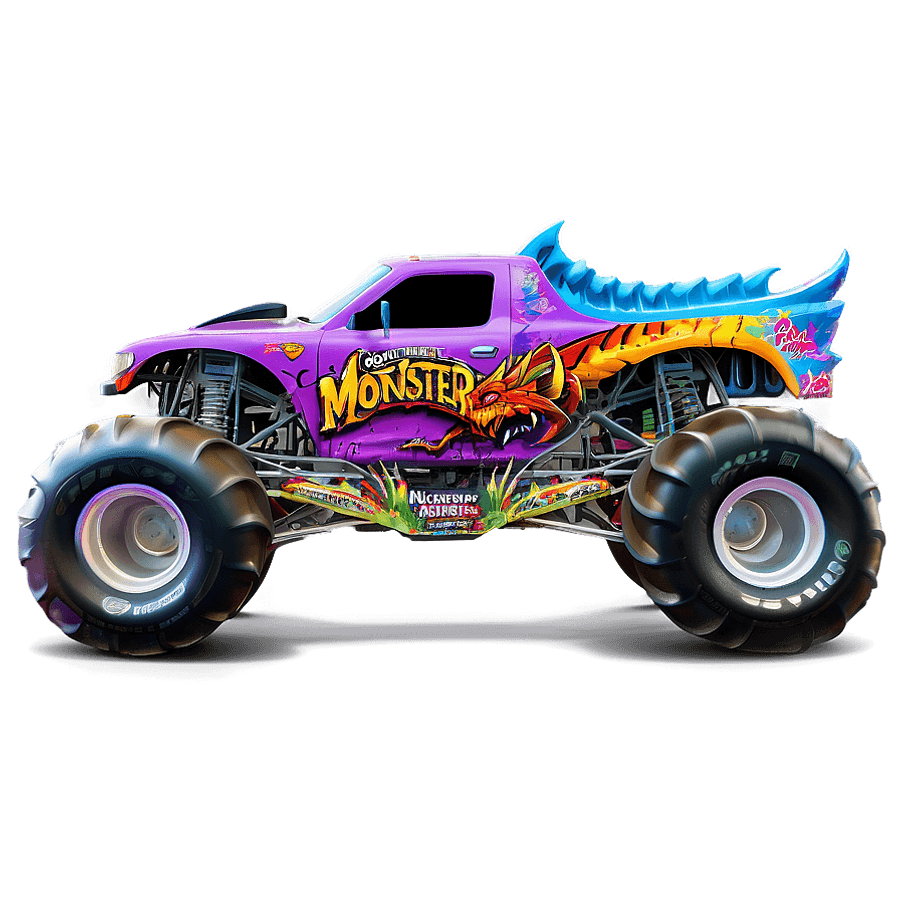 Monster Jam Dragon's Breath PNG 05252024