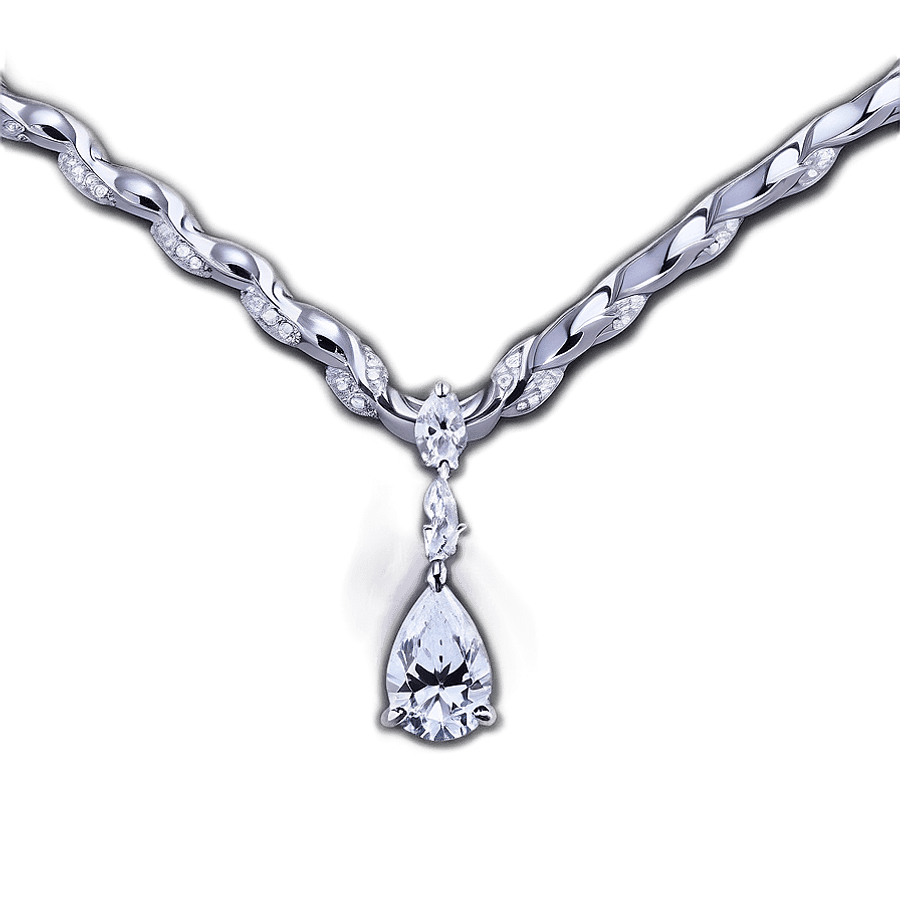 Diamond Chain Jewelry PNG 05252024