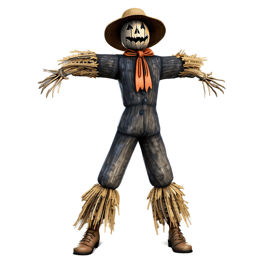 Alarming Scarecrow PNG 05062024