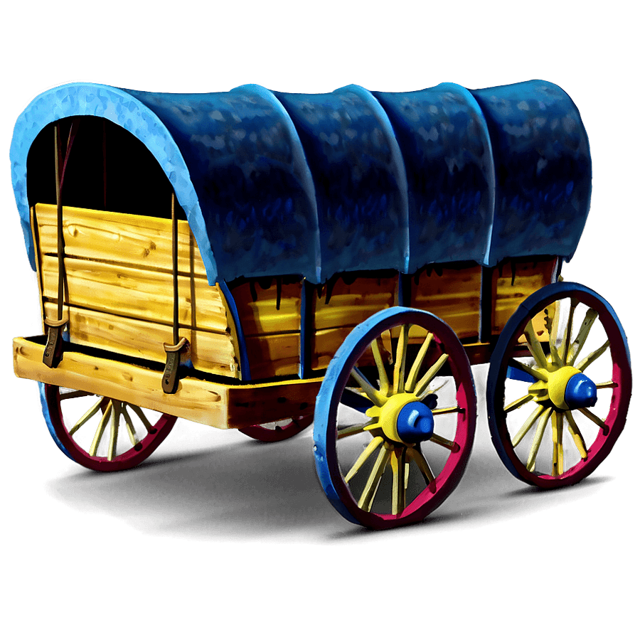 Pioneer Wagon PNG 05262024