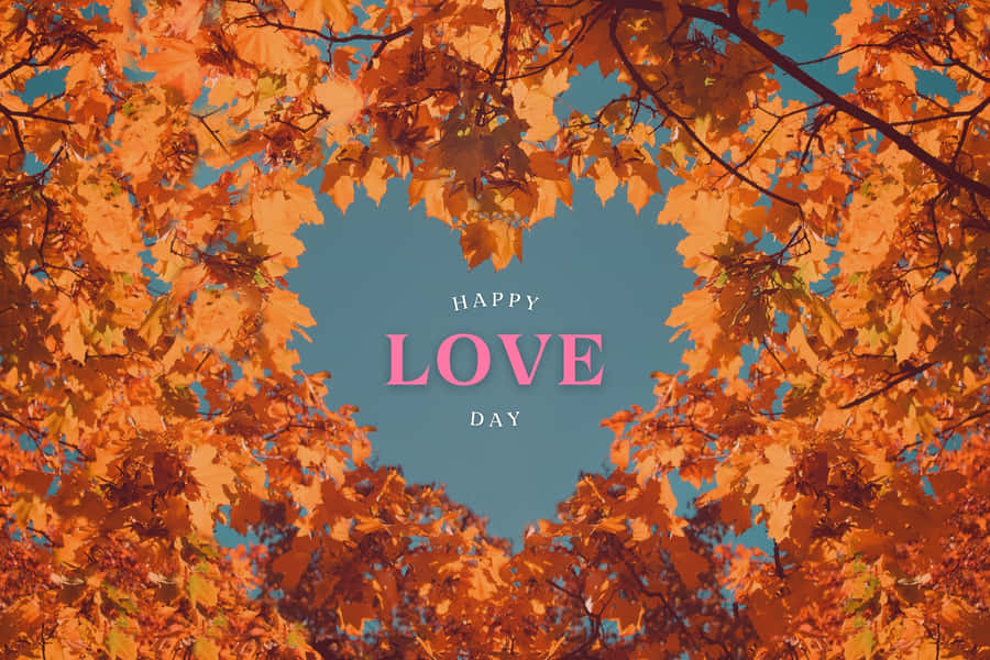 Herbstliebe Tag Feier