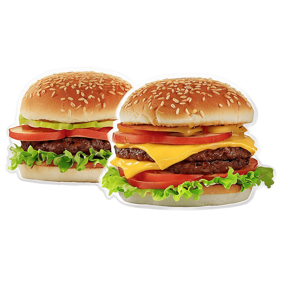 In-N-Out Double Double Burger PNG qhe60