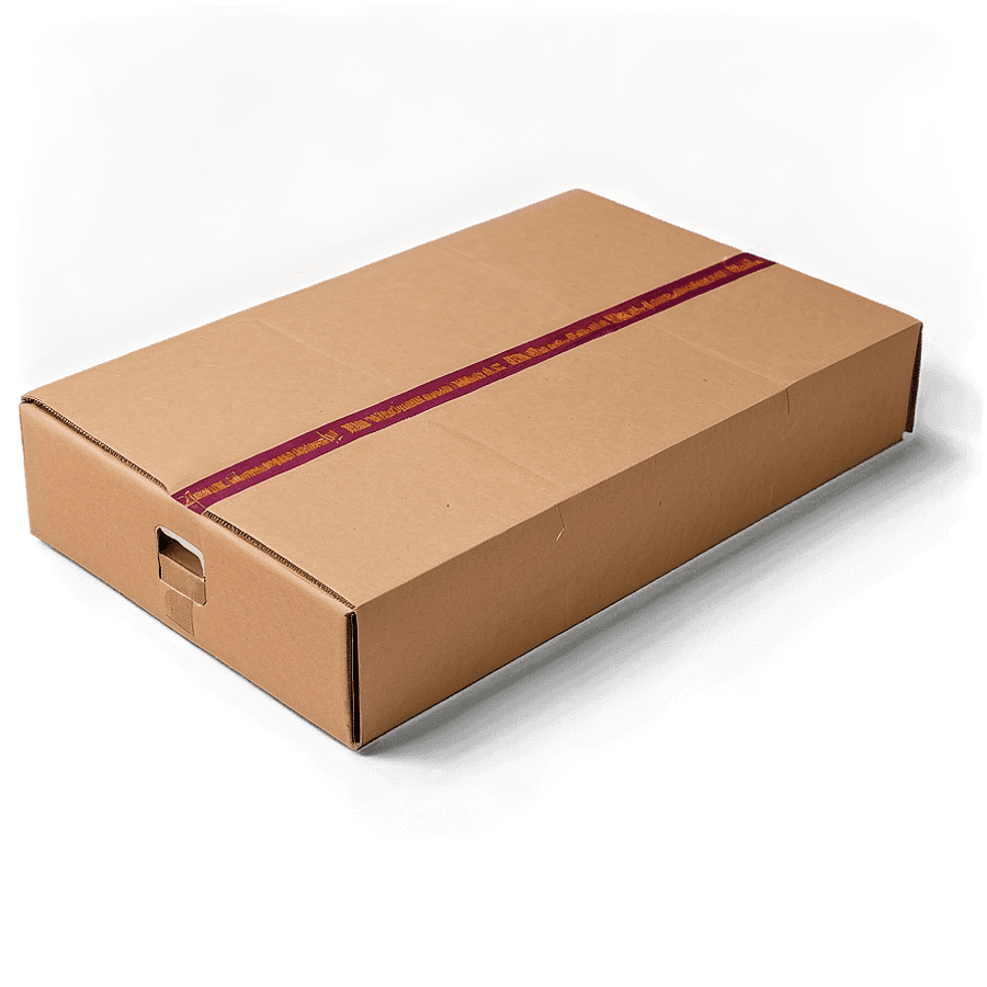 Cardboard Mailing Box PNG keu