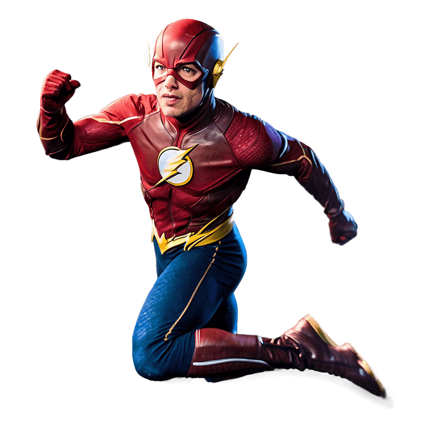 Flash Running Speedster PNG 11