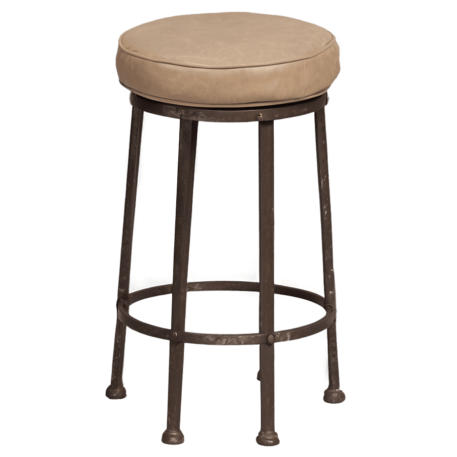 Durable Iron Barstool PNG 29