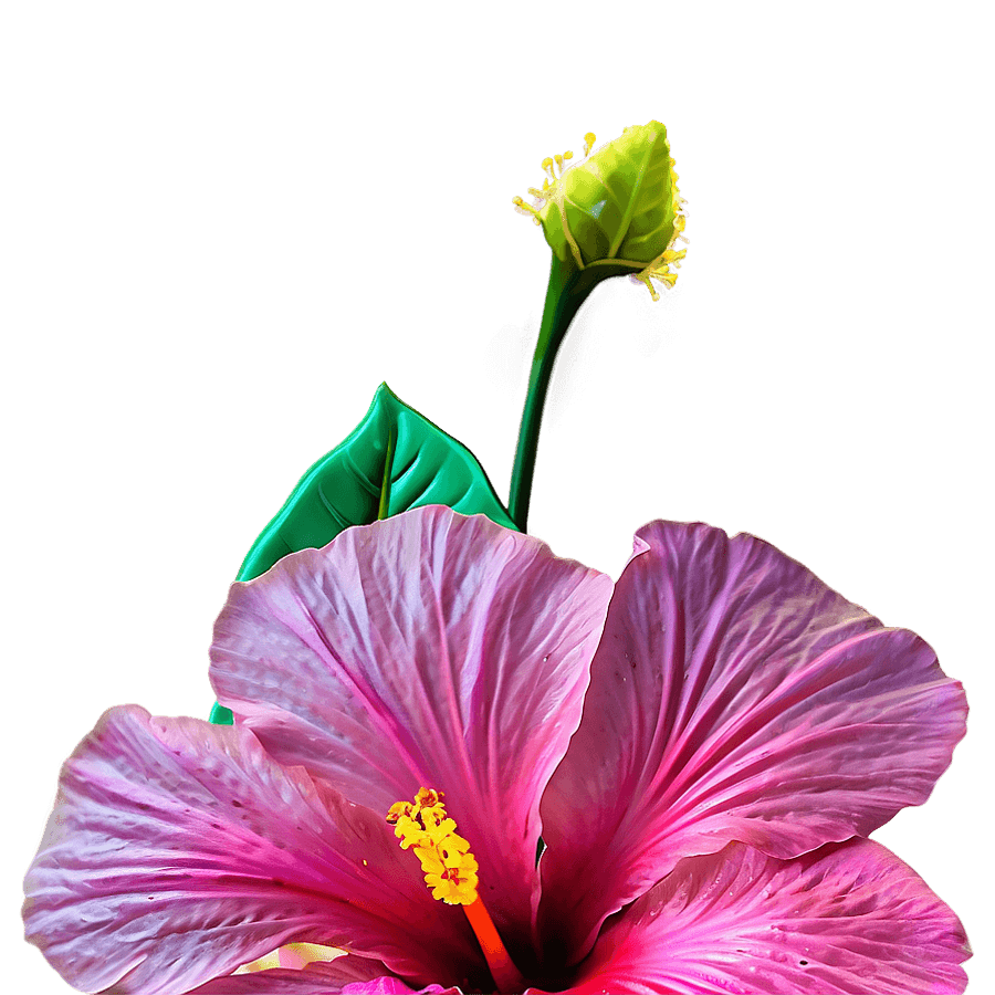 Dreamy Hibiscus Fantasy PNG 49