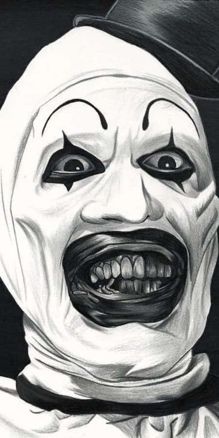 Art der Clown-Porträt