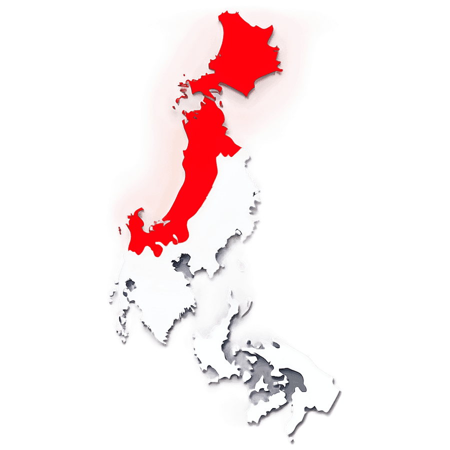 Simplified Japan Map PNG xjs68
