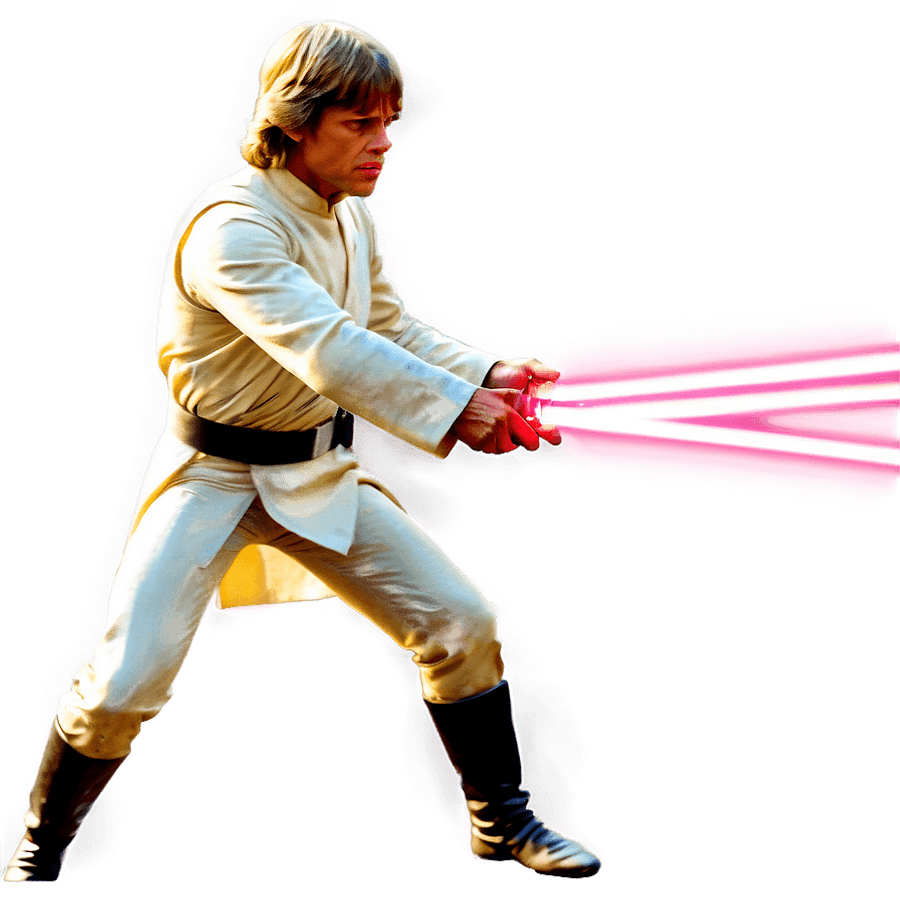 Luke Skywalker Death Star Duel PNG 05242024