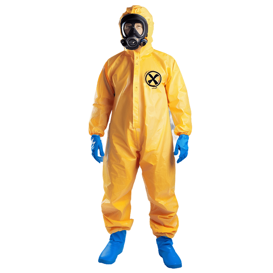 One-Piece Hazmat Suit PNG 06112024