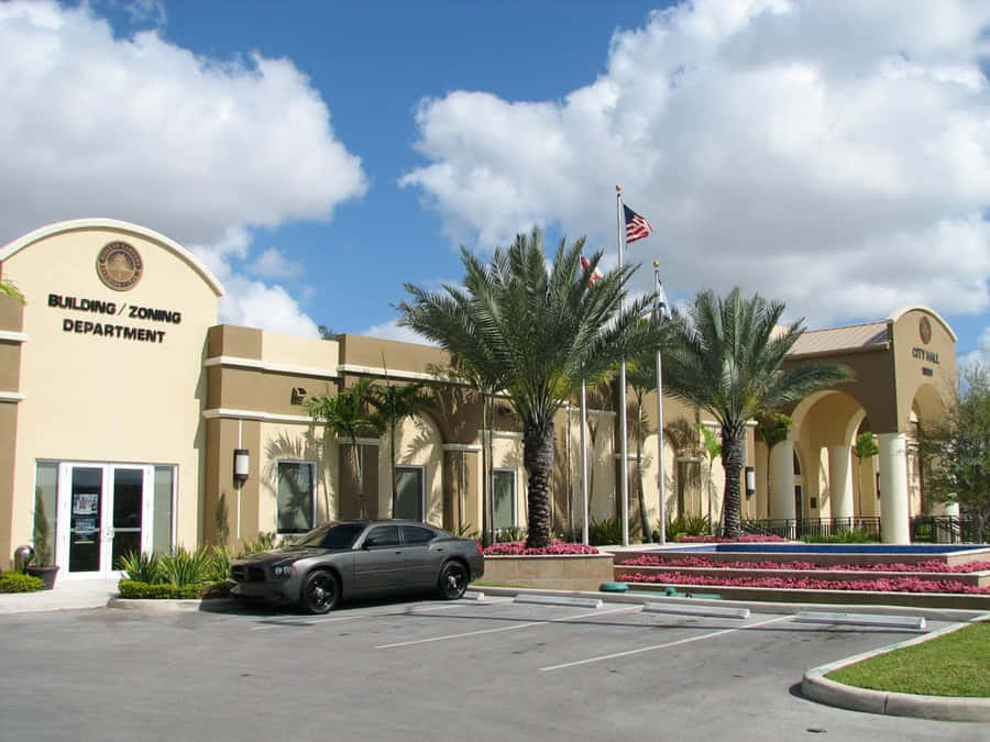 Esterno del Dipartimento Edilizia e Urbanistica di Hialeah