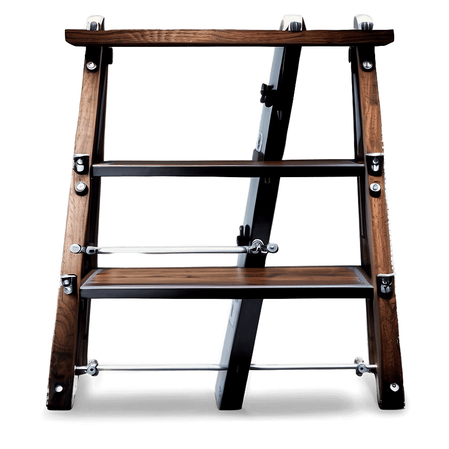 Ladder Shelf Display PNG ami15