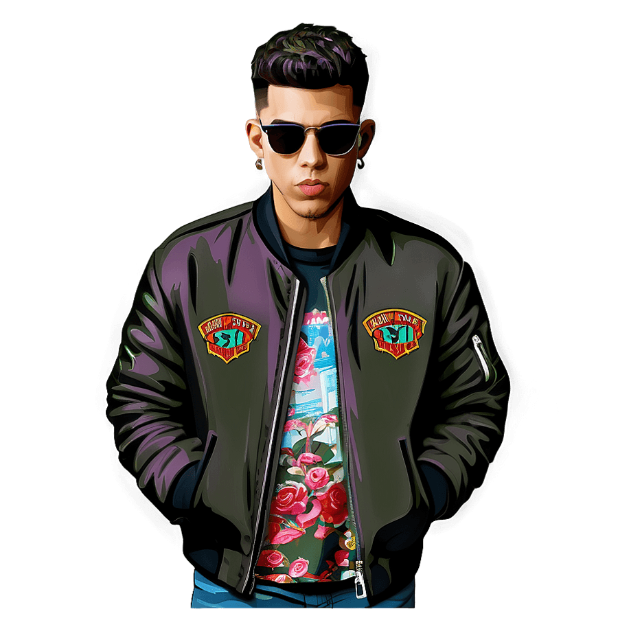 Bad Bunny Streetwear Stickers PNG 20