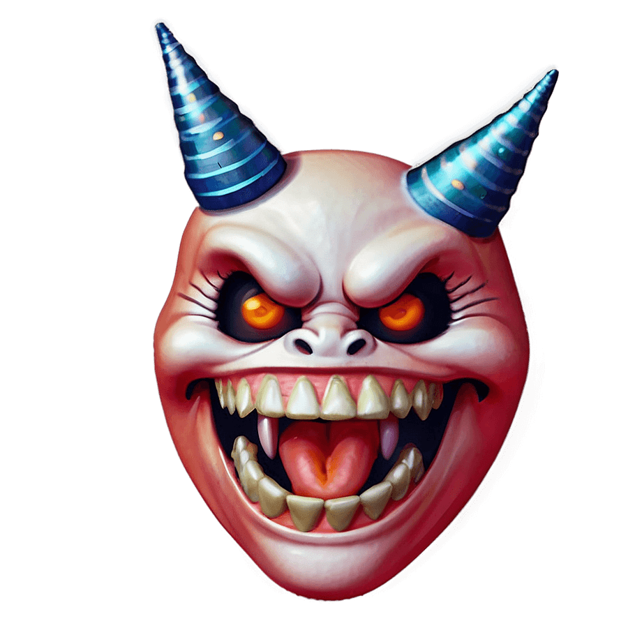Party Demon Emoji PNG 92
