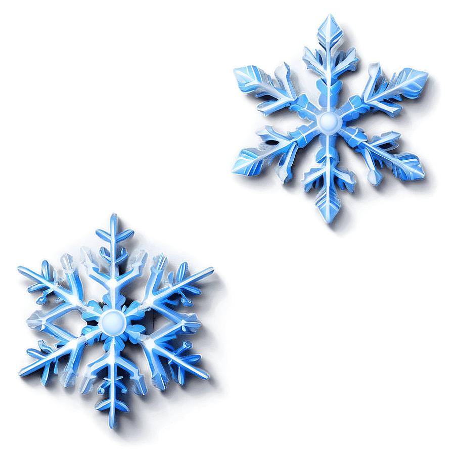Snowflakes Photography Backdrop PNG 05042024