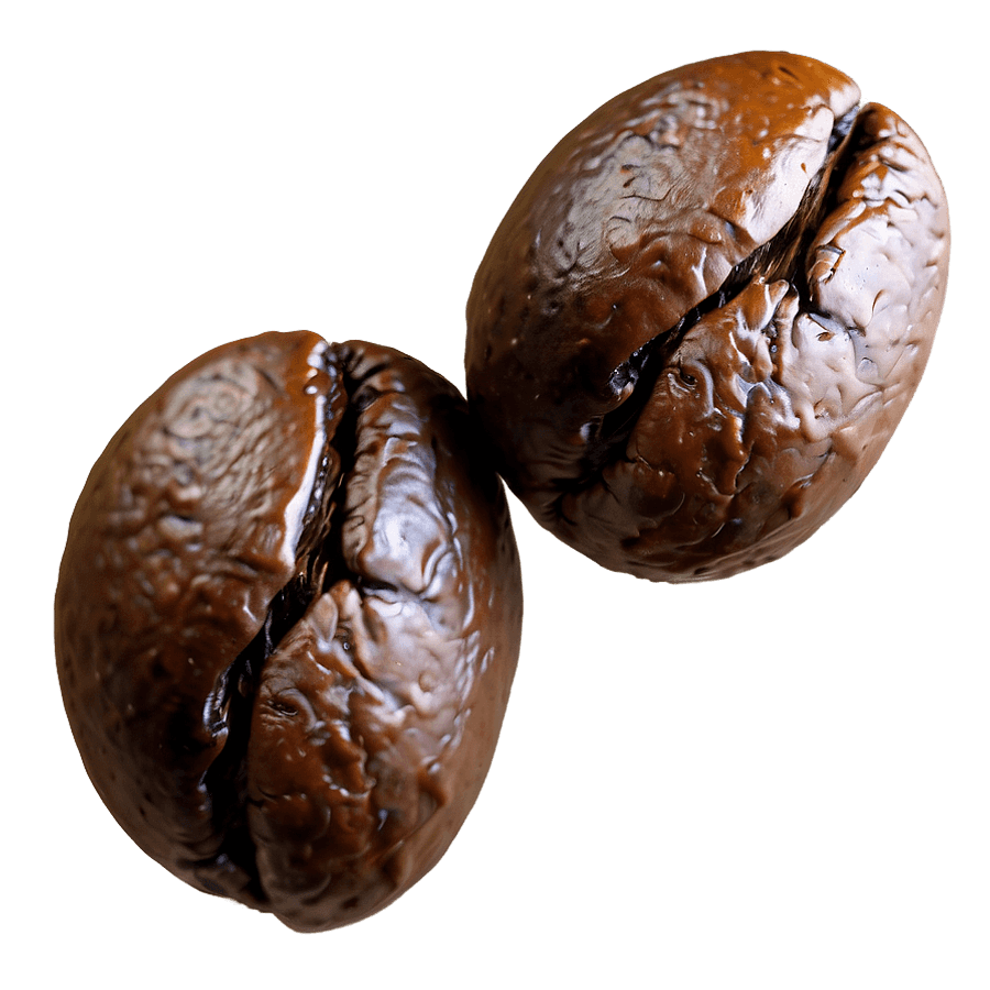 Coffee Bean Silhouette PNG 99